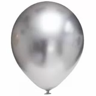 Серебряные хромированные шары