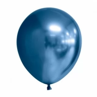 Baloane albastru  chrome
