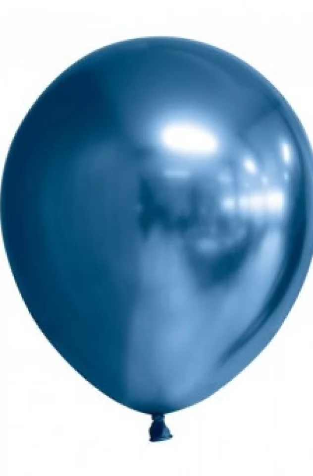 Baloane albastru  chrome