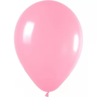 Розовый латексный шар