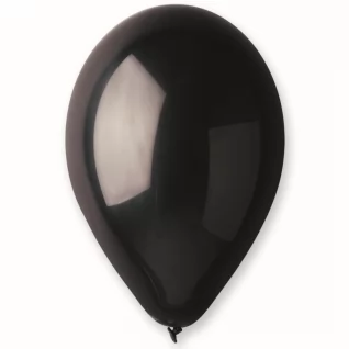 Воздушный шар из черного латекса