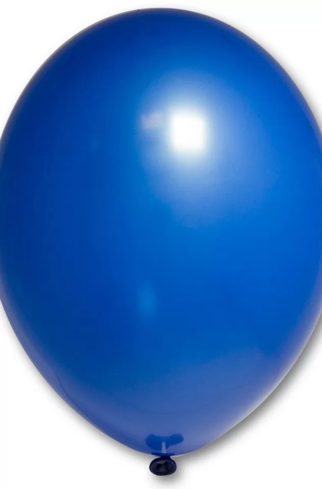 Синий латексный шар